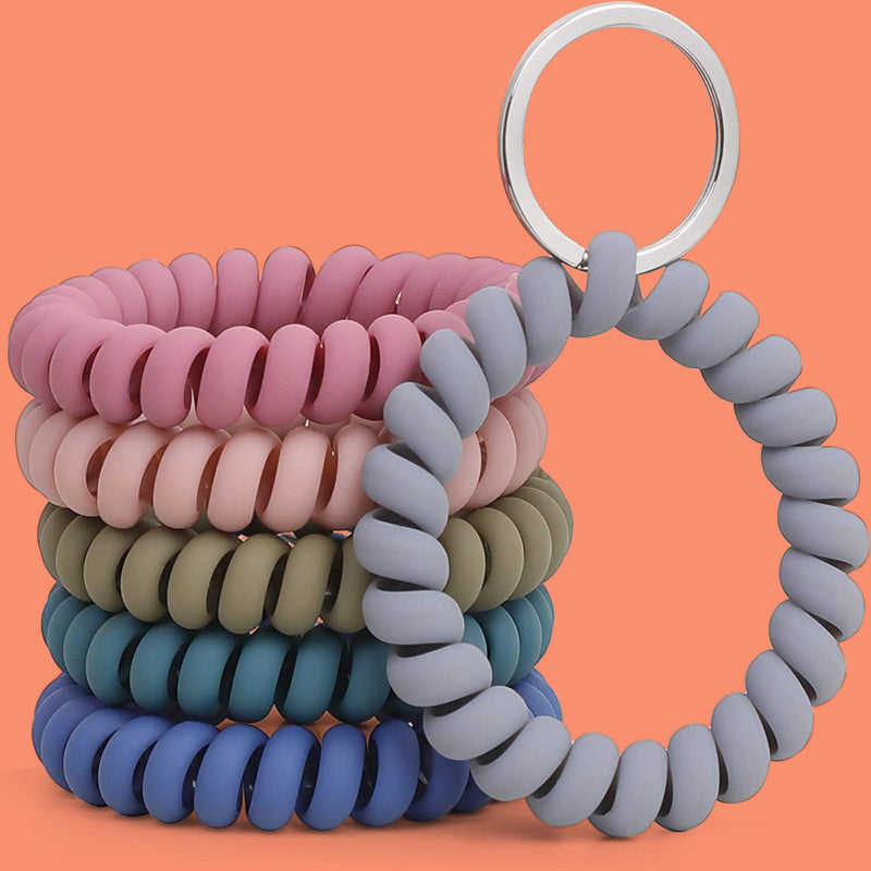 STRETCHABLE WRISTBAND WRISTLET KEYCHAIN