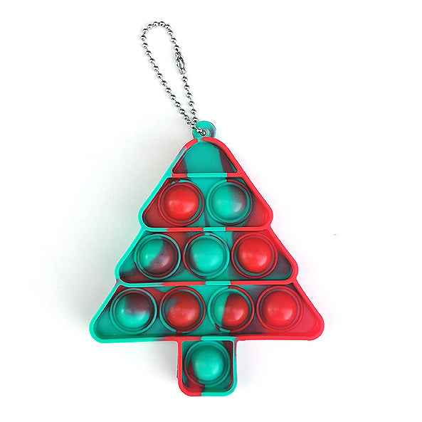 CHRISTMAS FIDGET TOY ANTISTRESS KEYCHAIN