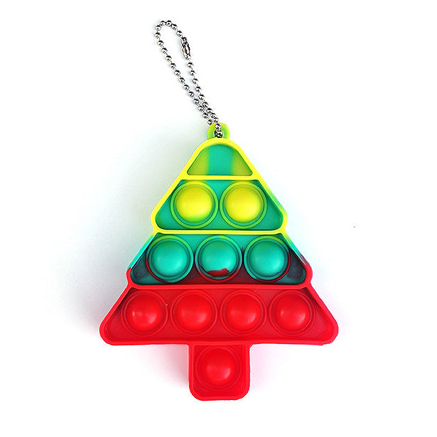 CHRISTMAS FIDGET TOY ANTISTRESS KEYCHAIN