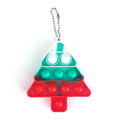 CHRISTMAS FIDGET TOY ANTISTRESS KEYCHAIN