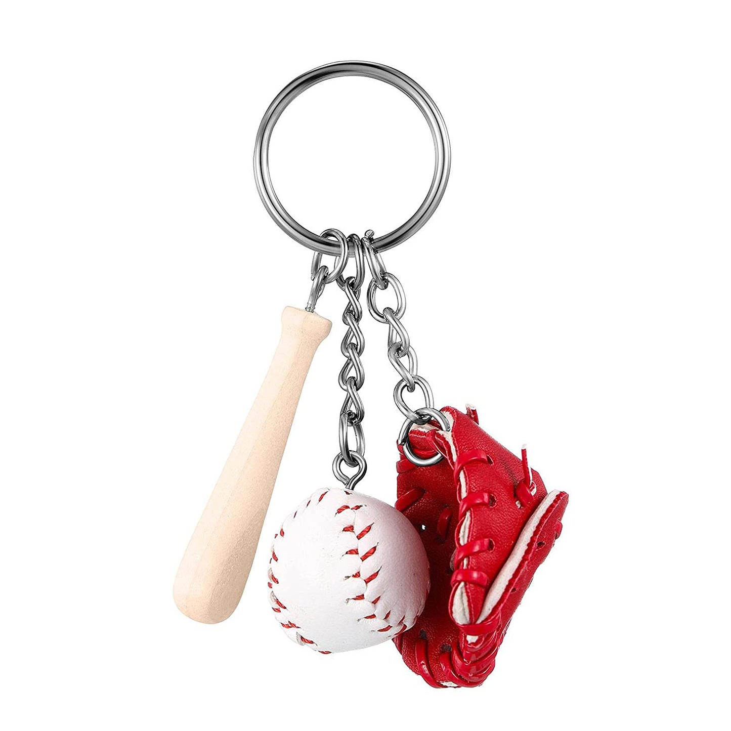 CREATIVE MINI BASEBALL GLOVE KEYCHAIN