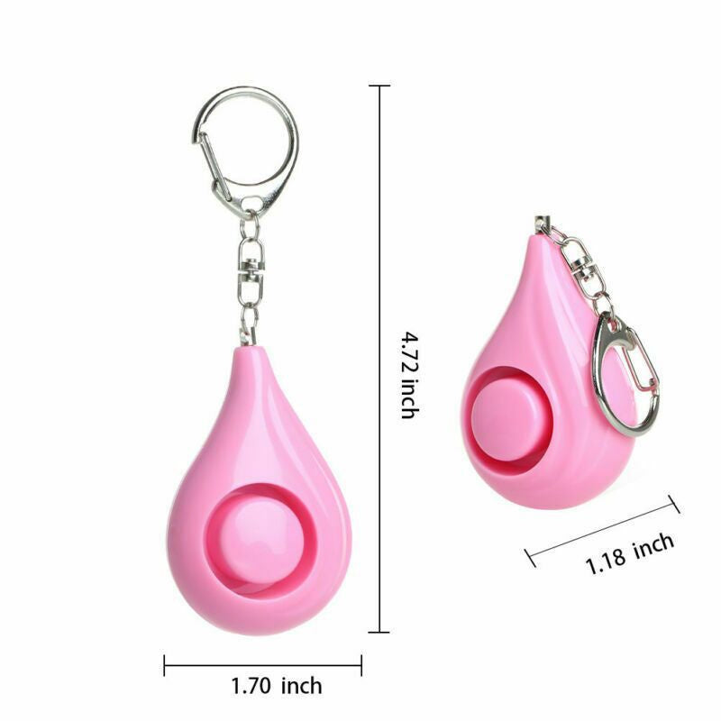 PERSONAL DEFENSE SAFETY ALARM KEYCHAIN