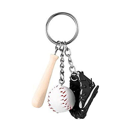 CREATIVE MINI BASEBALL GLOVE KEYCHAIN