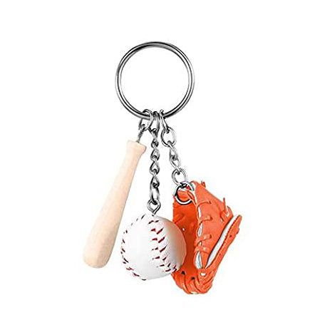 CREATIVE MINI BASEBALL GLOVE KEYCHAIN