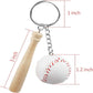 WOODEN  BASABALL BAT KEYCHAINS