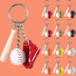 CREATIVE MINI BASEBALL GLOVE KEYCHAIN