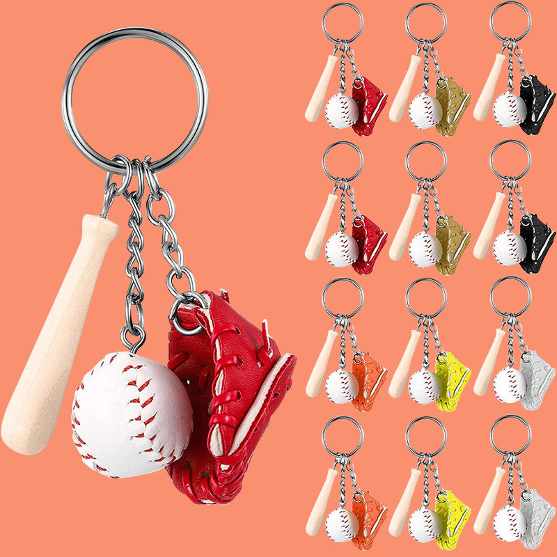 CREATIVE MINI BASEBALL GLOVE KEYCHAIN