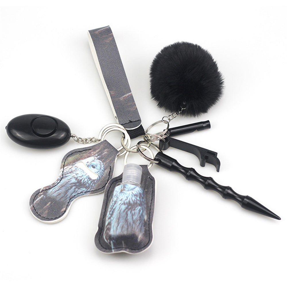 9PCS SELF DEFENSE KEYCHAIN