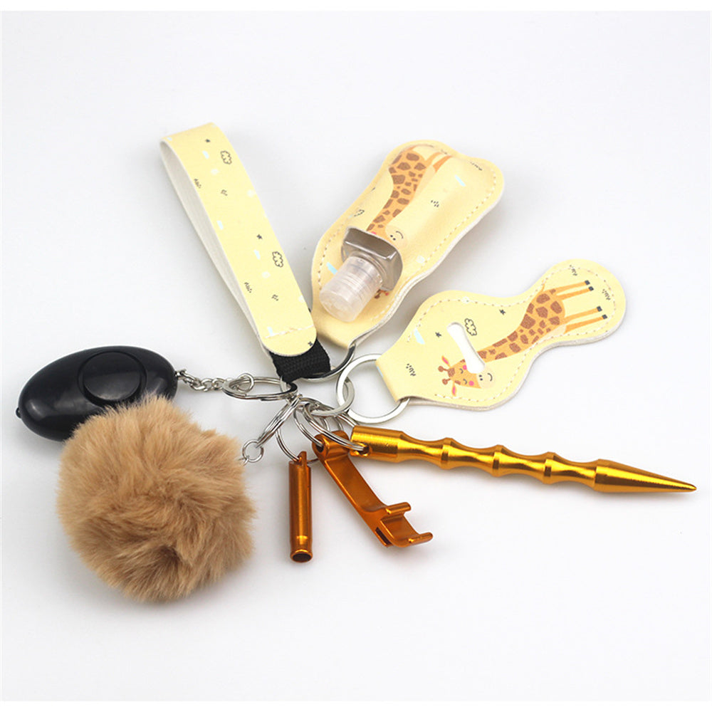 9PCS SELF DEFENSE KEYCHAIN