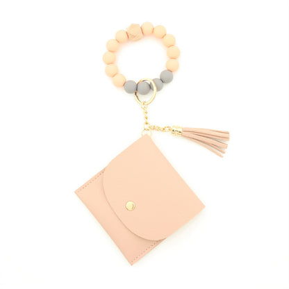 SILICONE KEY RING BRACELET WRISTLET BRACELETS