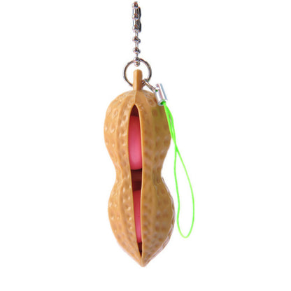 ANTISTRESS  SQUEEZE PEA POD DECOMPRESSION KEYCHAIN