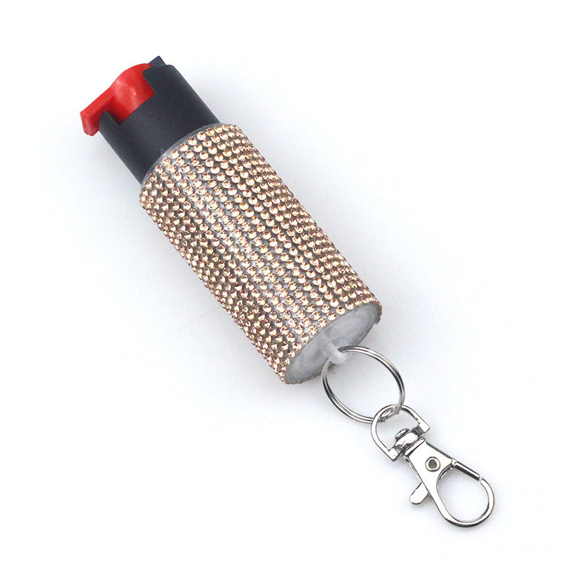 GLITTER PEPPER SPRAY KEYCHAIN