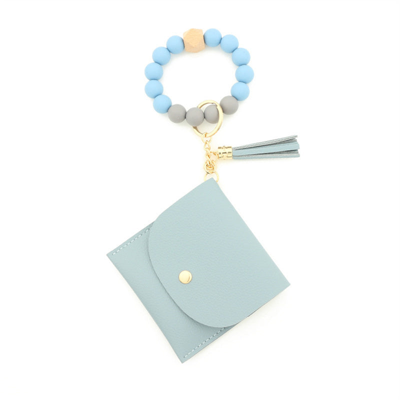 SILICONE KEY RING BRACELET WRISTLET BRACELETS