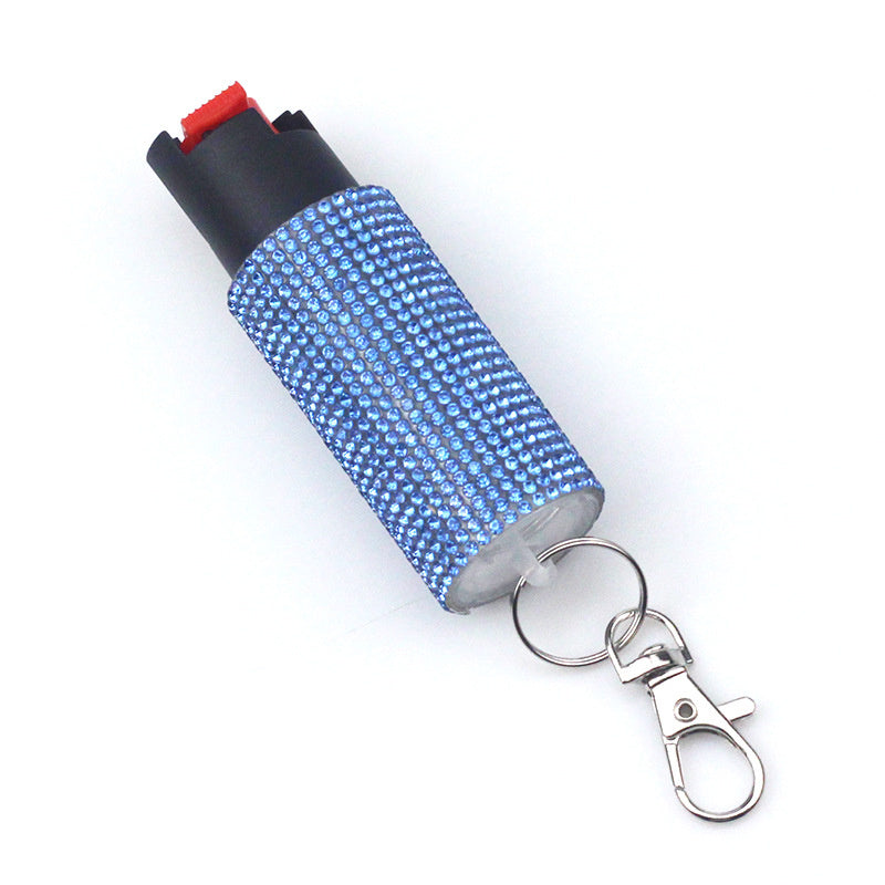 GLITTER PEPPER SPRAY KEYCHAIN