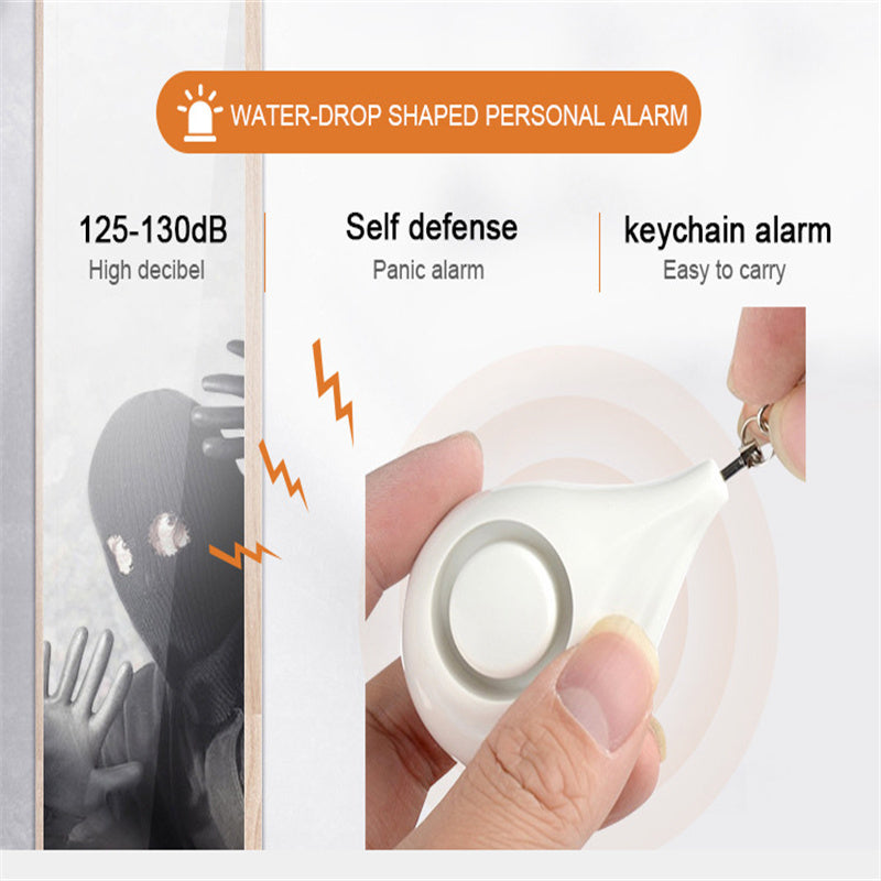 PERSONAL DEFENSE SAFETY ALARM KEYCHAIN