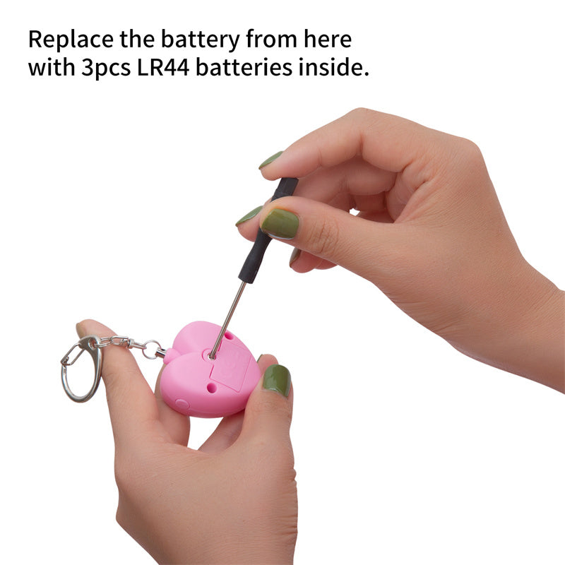 SAFE PERSONAL ALARM KEYCHAIN